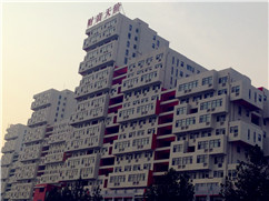 [鄭州真石漆]富士康冠達花園個性設(shè)計，只用超前單彩真石漆