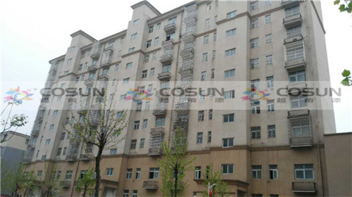 超前涂料【工程案例】正陽(yáng)縣德裕城10萬平方